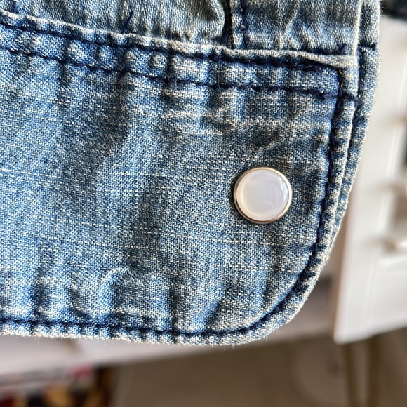 Denim button down - Picture 3 of 3